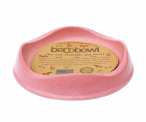 Miska pro kočku, BecoBowl-pink, EKO