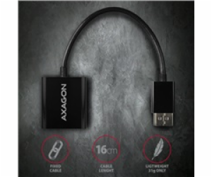 Axagon RVD-VGN redukce VGA - DisplayPort