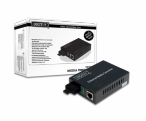 Digitus Gigabit Medienkonverter RJ-45 auf SC-Duplex