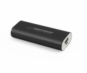 Esperanza EMP105K HADRON externí baterie 4400mAh, černá