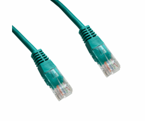 DATACOM Patch kabel UTP CAT5E 1m zelený