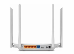 TP-LINK Archer C5 Wireless AC1200 Dual Band Gigabit Router, 1xWAN and 4x Giga LAN, 1x USB2.0, 4 fix.antény, remote mng