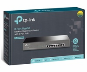 TP-Link switch TL-SG1008 (8xGbE, fanless)