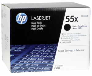 HP toner CE 255 XD cerna 55 A