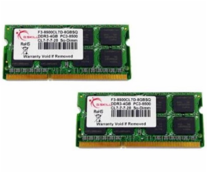 SO-DIMM 8 GB DDR3-1066 Kit, Arbeitsspeicher