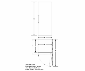 BOSCH GSN51DWDP Serie 6 skříňový mrazák