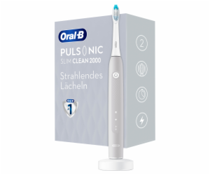 Sonický zubní kartáček Oral-B Pulsonic Slim Clean 2000 šedý