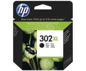 HP 302XL High Yield Black Original Ink Cartridge, , F6U68...