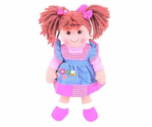 Panenka Bigjigs Toys látková Melody, 34 cm