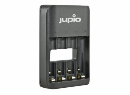 Nabíječka Jupio USB 4-slots Battery Charger LED pro 1 až 4ks AA/ AAA baterií