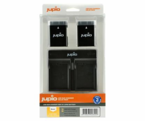 Set Jupio 2x EN-EL14(A) 1100mAh + USB duální nabíječka