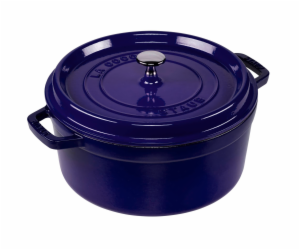 Litinový hrnec Staub La Cocotte 26cm kulatý tmavě modrý