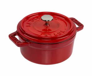 Staub Mini Cocotte 10cm kulatý červený litina