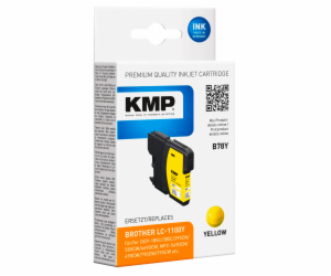 KMP B78Y cartridge zluta kompatibil. s Brother LC-1100 Y