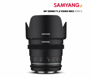 Samyang MF 50mm T1,5 VDSLR MK2 Sony E