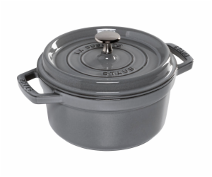 Staub La Cocotte 20cm round, Graphite grey, Cast Iron