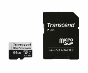 Transcend microSDXC 340S    64GB Class 10 UHS-I U3 A2