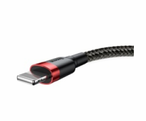 Baseus Cafule USB Lightning Cable 2,4A 0,5m (červeno-černý)