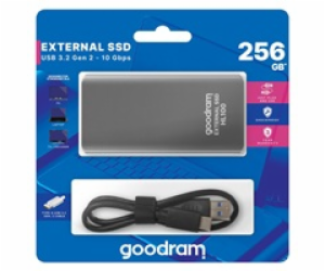 GOODRAM HL100 256GB USB 3.2 450/420MB/s Type-C External SSD