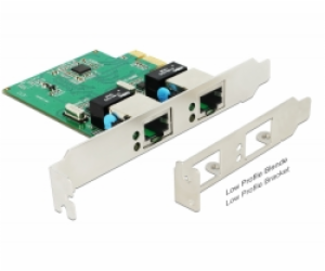 Delock PCI Express Karta > 2 x Gigabit LAN