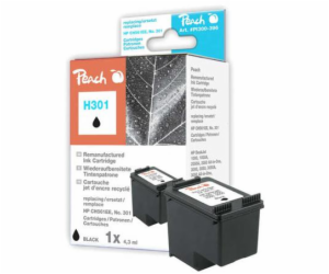 PEACH kompatibilní cartridge HP CC561EE, No.301, black, 5...