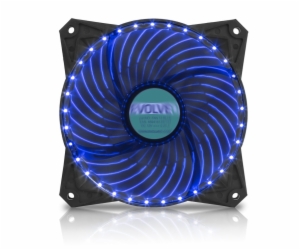 EVOLVEO ventilátor 120mm, LED 33 bodů, modrý