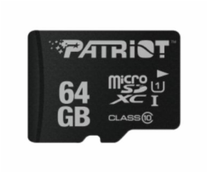 PATRIOT microSDHC Class10 64GB SF64GMDC10 Paměťová karta