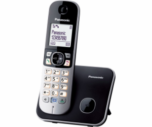 Stolní telefon Panasonic KX-TG6811PDB černo-stříbrný