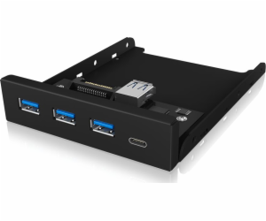 Přední panel Icy Box 3x USB 3.0 + 1x USB-C (IB-HUB1418-i3)