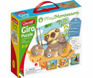 Quercetti Montessori zvířecí puzzle Giro 0611