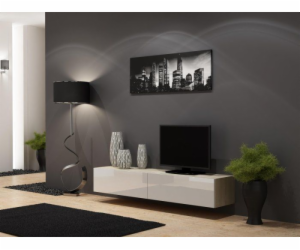 Cama TV Stand VIGO  180  30/180/40 grey/white gloss