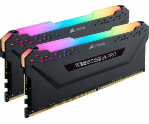 Paměť Corsair Vengeance RGB PRO, DDR4, 16 GB, 2933 MHz, C...