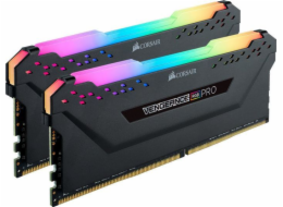 Paměť Corsair Vengeance RGB PRO, DDR4, 16 GB, 2933 MHz, CL16 (CMW16GX4M2Z2933C16)