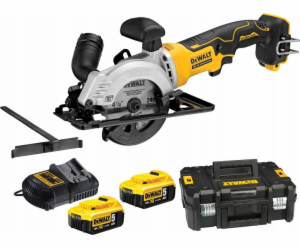 DEWALT DCS571P2 portable circular saw 115 mm 2x XR 18V 5A...