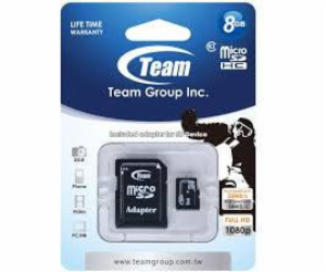 TEAM microSDXC 8GB Class10 TUSDH8GCL1003