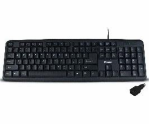 Tracer Maverick keyboard USB + PS/2 Black