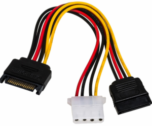 Akyga AK-CA-32 SATA cable 0.15 m Black  Red  Yellow