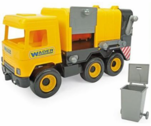 Wader Middle truck - Žluté popelářské auto (234803)