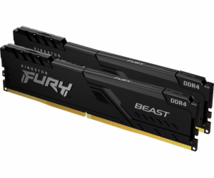 KINGSTON DIMM DDR4 32GB (Kit of 2) 3200MT/s CL16 FURY Bea...