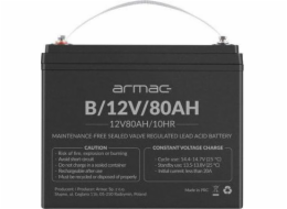 Armac náhradní baterie, 12V/80Ah