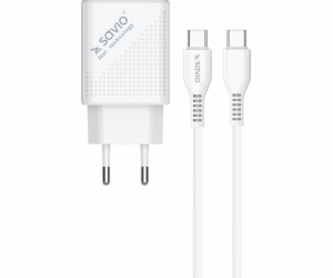 SAVIO LA-05 USB Type A & Type C Quick Charge Power Delive...