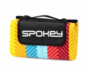 Spokey PICNIC GRAIN Pikniková deka s popruhem, 130 x 150 cm