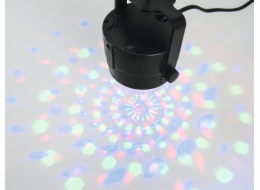 Eurolite LED mini Half Ball 3x 1W RGB, paprskový efekt