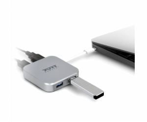 PORT hub USB-C s porty 4x USB 3.0