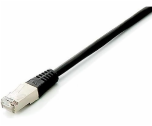 Equip Patchcord, S/FTP, Cat6, PIMF, HF, 1m, černý (605590)