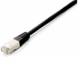 Equip Patchcord, S/FTP, Cat6, PIMF, HF, 1m, černý (605590)