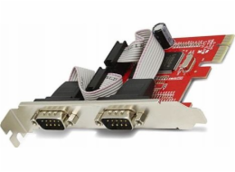 Unitek PCIe x1 řadič – 2x RS-232 (PCI-E-2S)