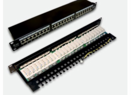 A-LAN Patchpanel FTP 24 portů cat 5e full - PK006