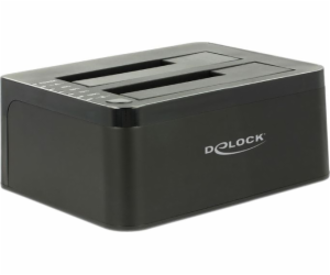 Delock Duální dokovací stanice SATA HDD > USB 3.0 s funkc...