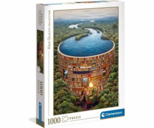 Clementoni Clementoni Puzzle 1000el Bibliodame 39603